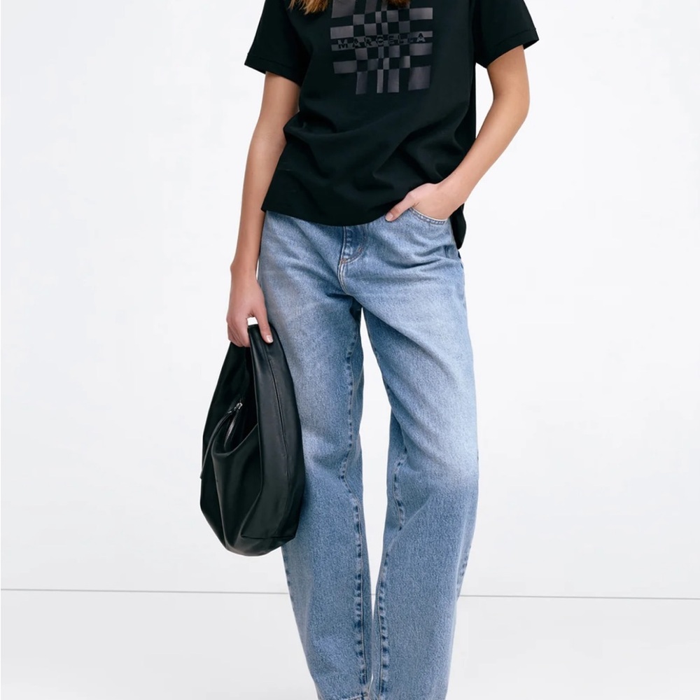 NWT Marcella Women's Blue Barrel  Jeans